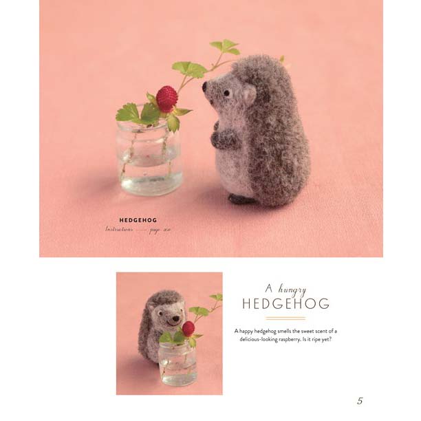 Happy Wool Felt Animals - A