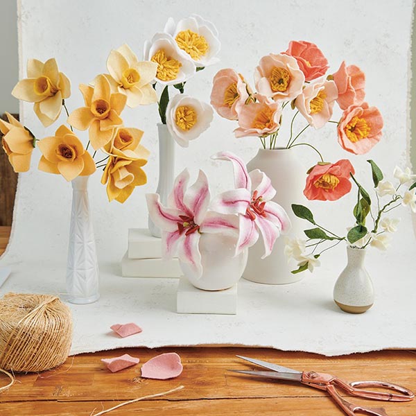 Make Felt Flowers - B