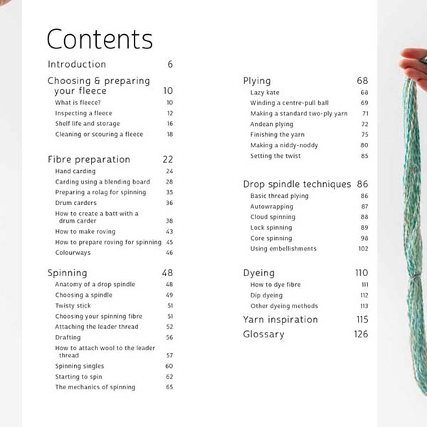 Yarn Spinning with a Modern Twist - Table of Contents