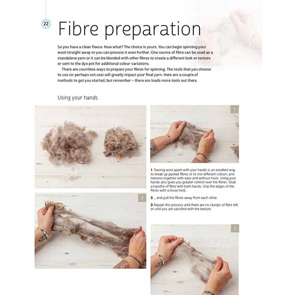 Yarn Spinning with a Modern Twist - Fiber Preparation