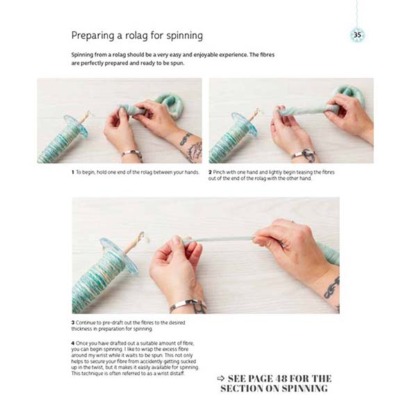 Yarn Spinning with a Modern Twist - Rolag