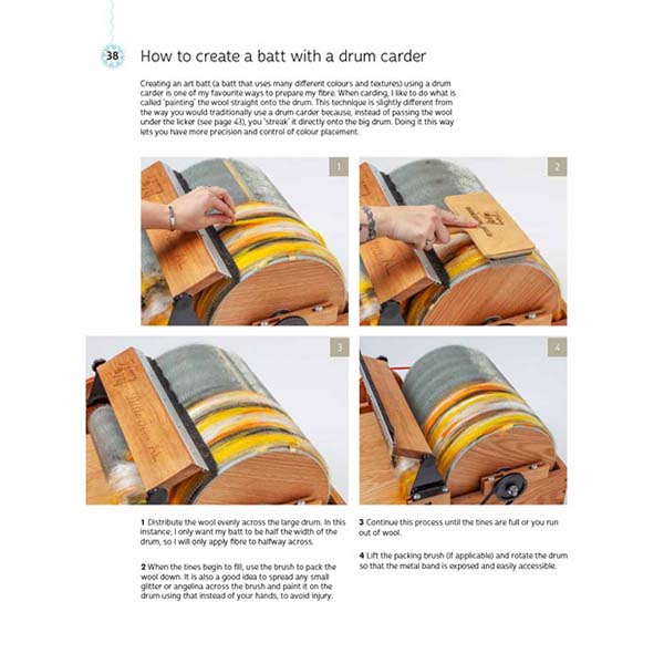 Yarn Spinning with a Modern Twist - Drum Carder