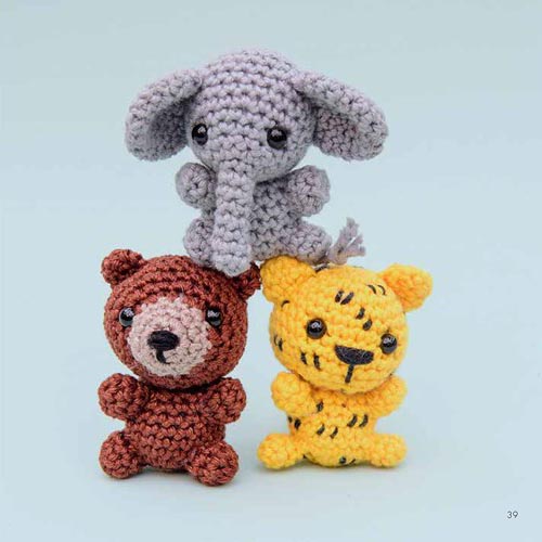 Mini Amigurumi Animals - a
