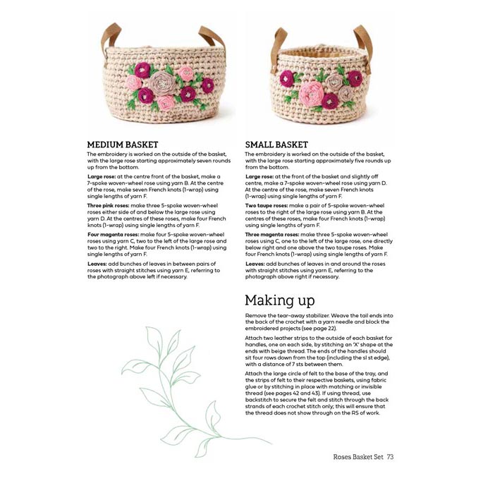 Embroidered Crochet - c