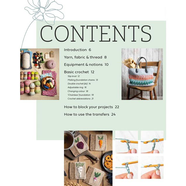 Embroidered Crochet - Table of Contents