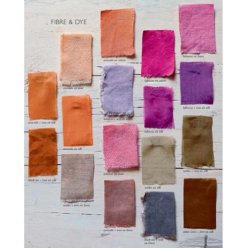 Natural Dyeing - Swatches