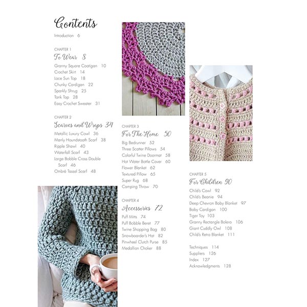 Simple Natural Crochet - Table of Contents
