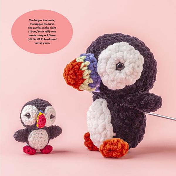 Mini Amigurumi Birds - b