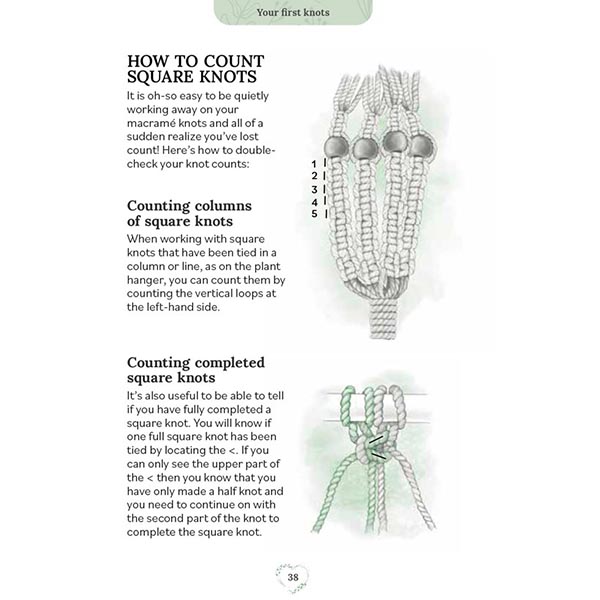 Pocket Book of Macrame - Instructions