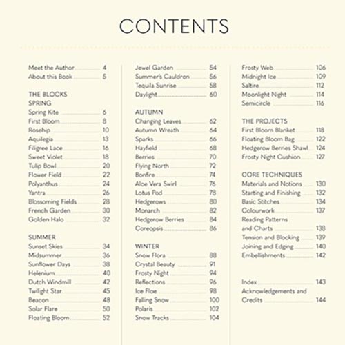 A Year of Granny Squares - Contents