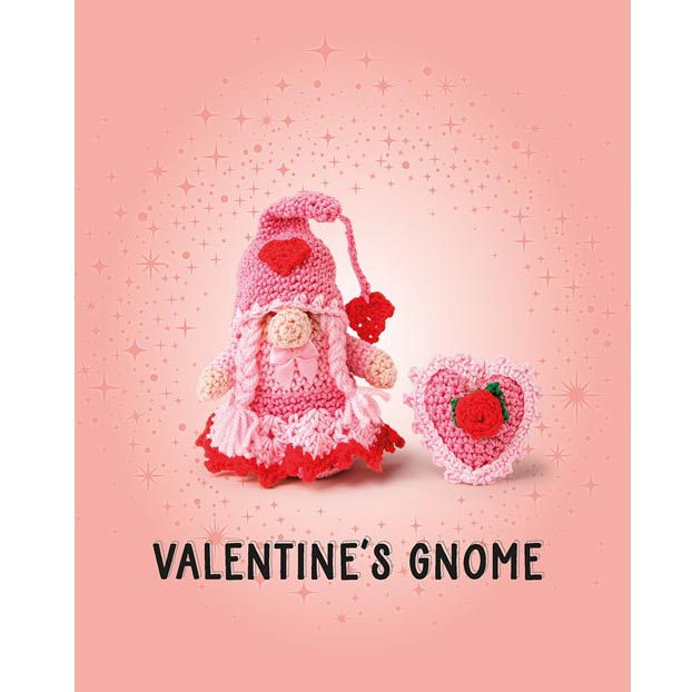 Gnomes to Crochet - Valentine's Gnome a