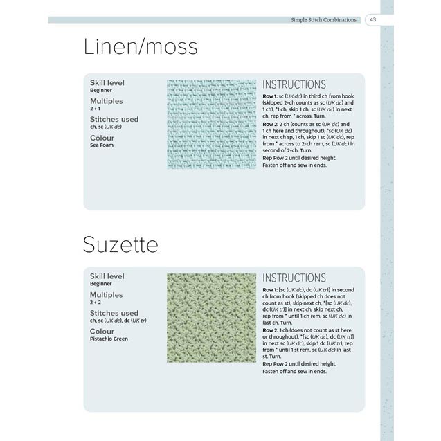 Bella Coco's Crochet Stitch Library - b