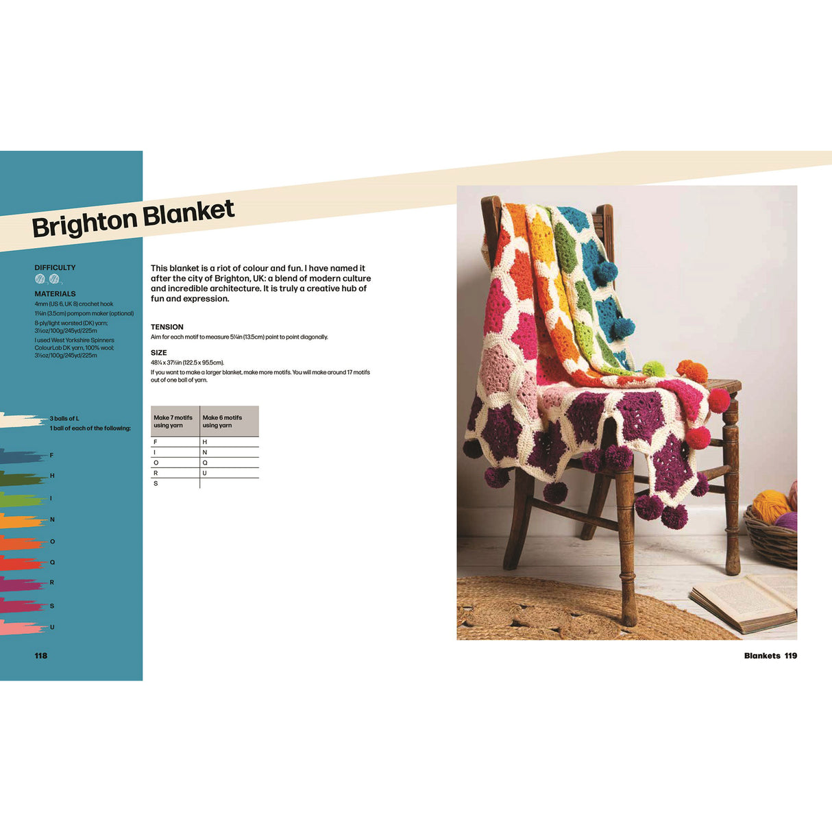 The Crochet Stitch Companion for Blankets and Afghans - The Woolery