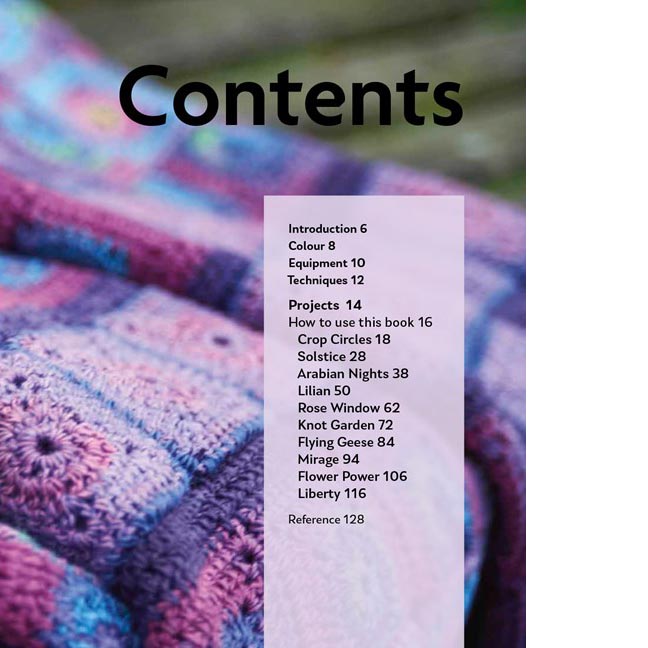Block-by-Block Blankets and Afghans - Table of Contents