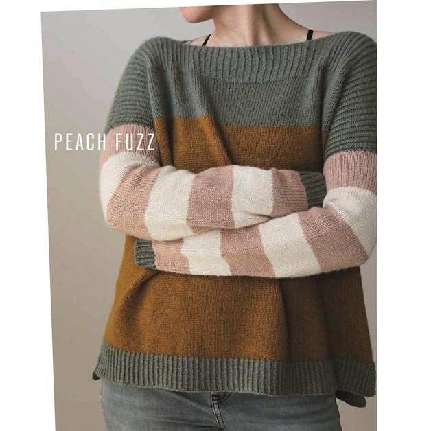 Easy Sweaters to Knit - Peach Fuzz cont