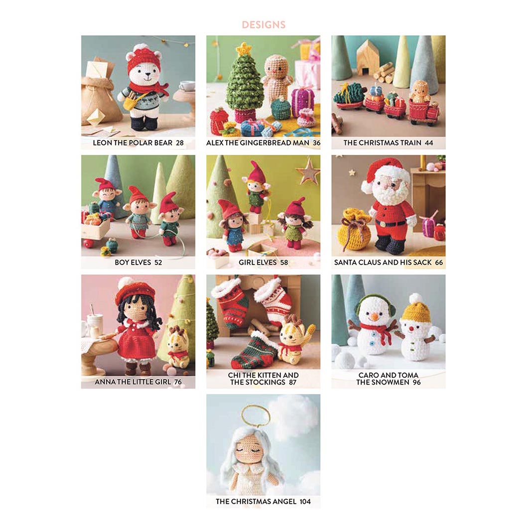 Adorable Amigurumi Christmas - Table of Contents Cont.