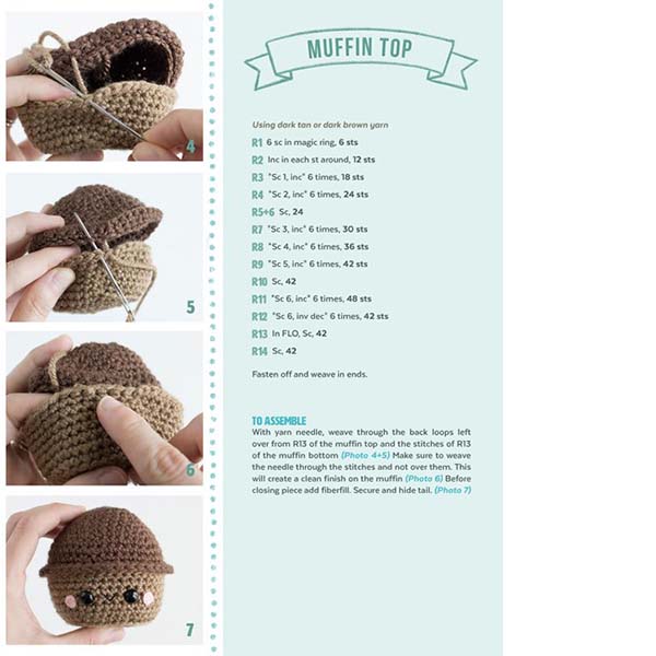 Crochet Cafe - Muffin