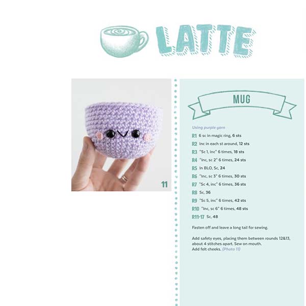 Crochet Cafe - Latte