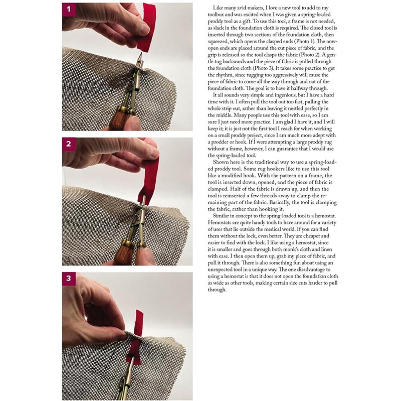 Rug Hooking in Harmony - Techniques