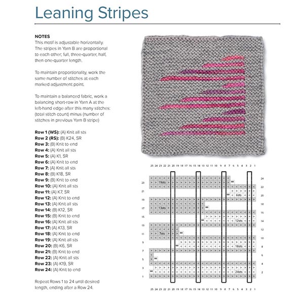 Short-Row Colorwork Knitting - d