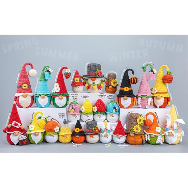 Amigurumi Gnomes - a