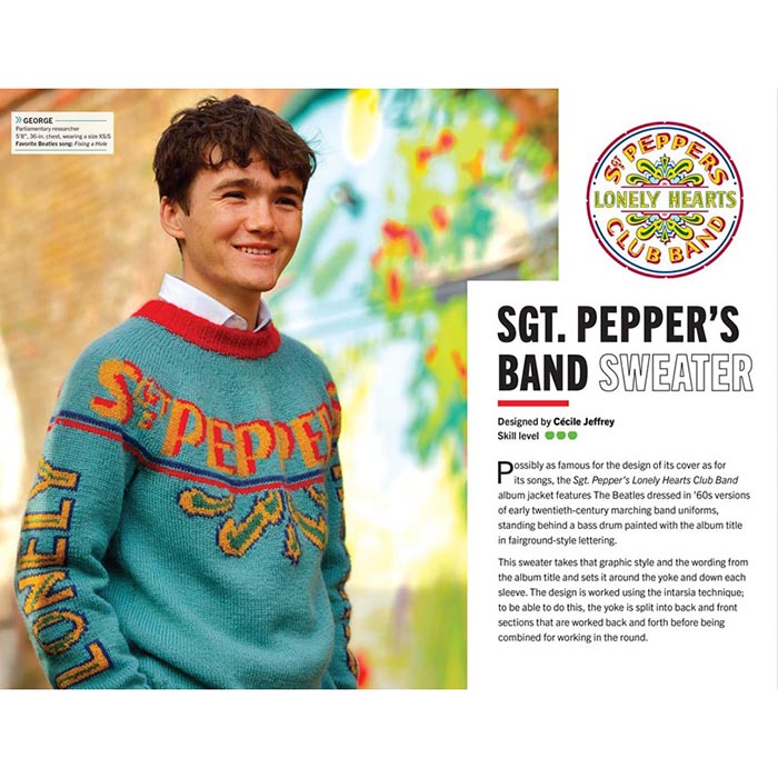 All You Knit Is Love: The Official Beatles Knitting Book - b