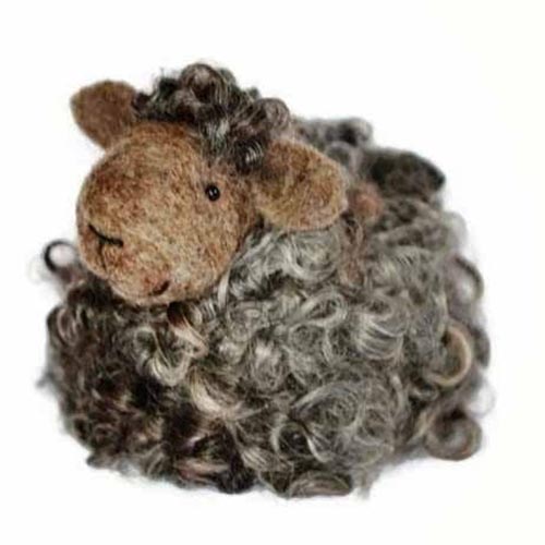 Bear Creek Felting Kit - Black Sheep