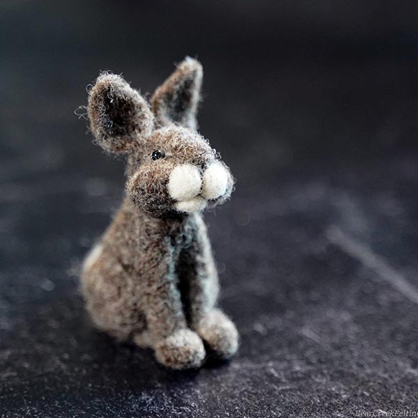 Bear Creek Felting Kit - Bunny