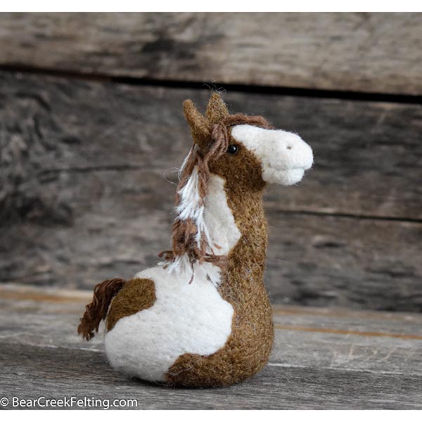Bear Creek Felting Kit - Horse