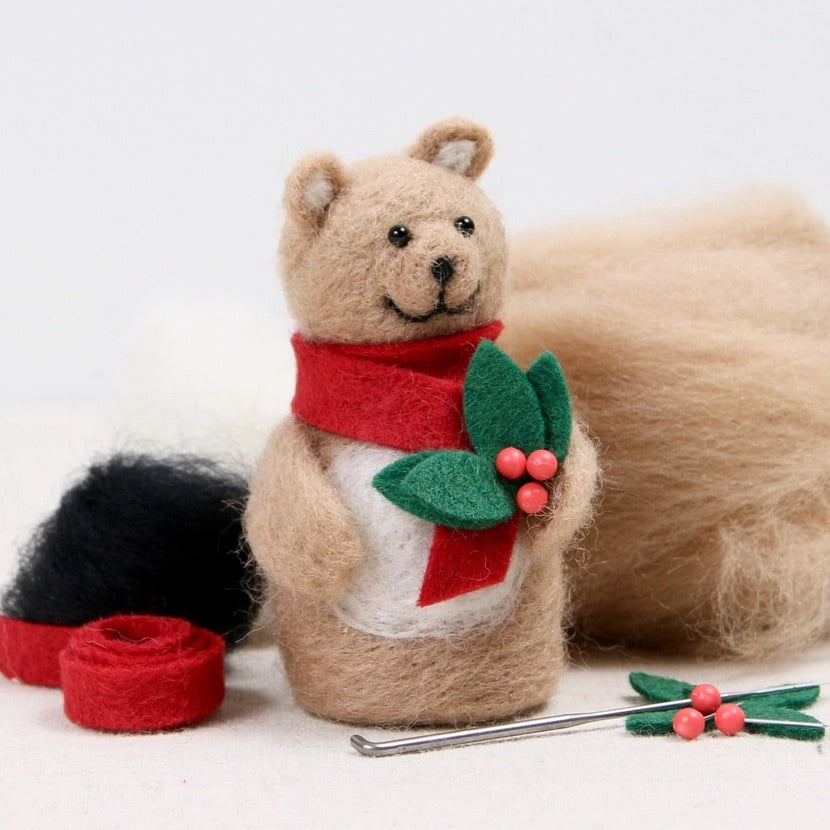 Benzie Design Needle Felting Kit - Babba Bear
