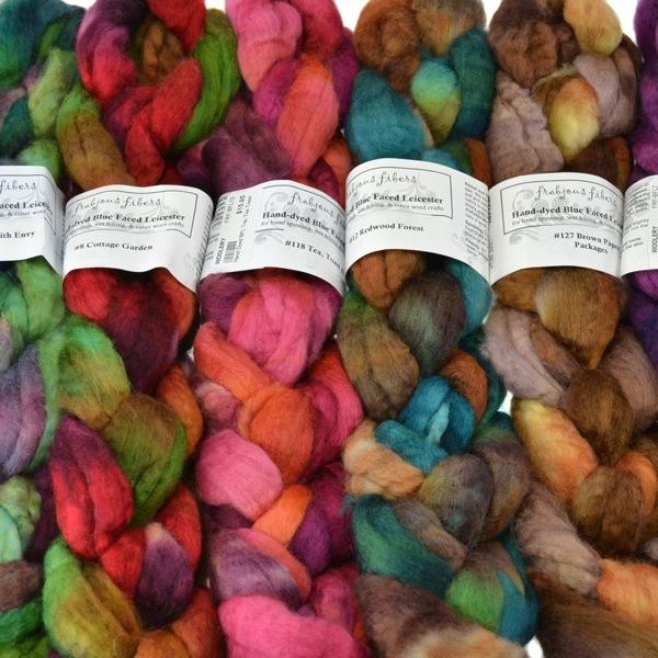 Frabjous Fibers Hand Dyed Wool Top - Braids