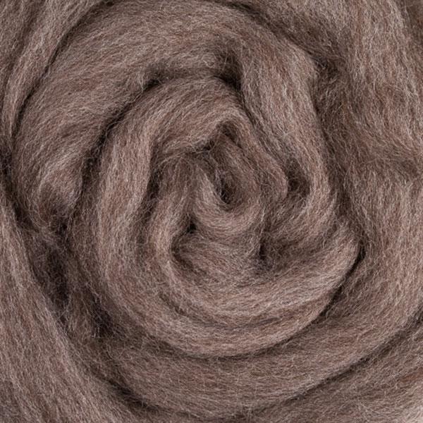 Blue Faced Leicester Top - Brown