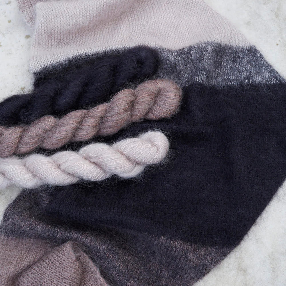 Bon Melange Scarf Knitting Kit