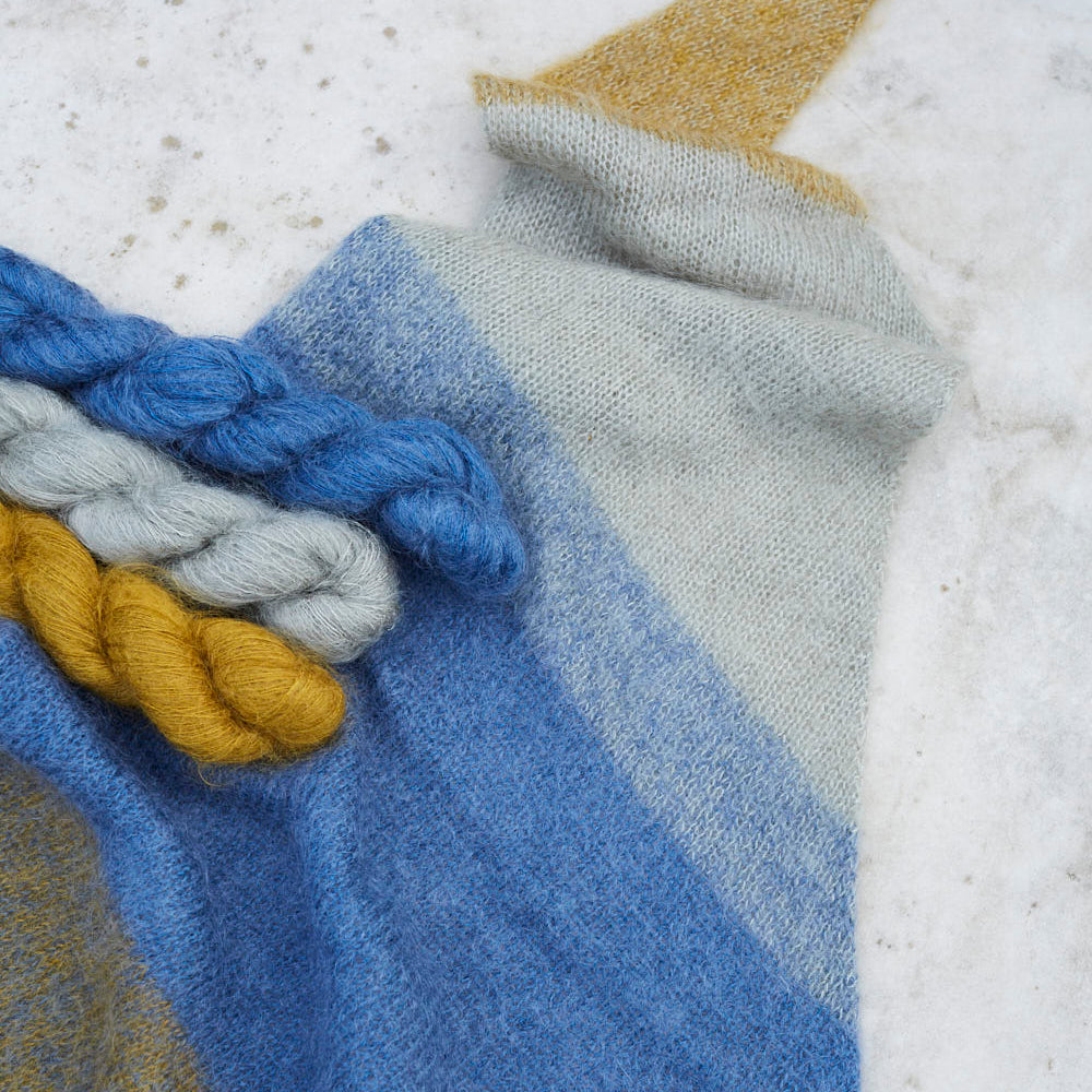 Bon Melange Scarf Knitting Kit