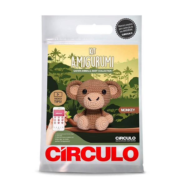 Circulo Amigurumi Kit - Monkey - 7891113066181