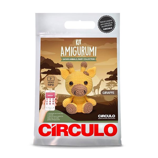 Circulo Amigurumi Kit - Giraffe - 7891113066204