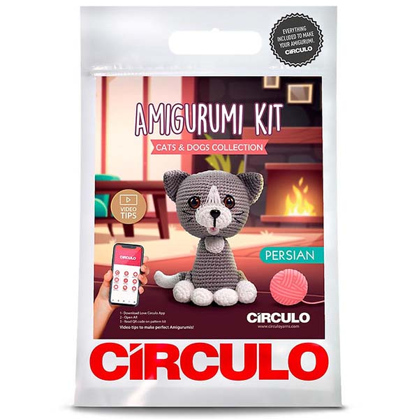 Circulo Amigurumi Kit - Persian - 7891113091596