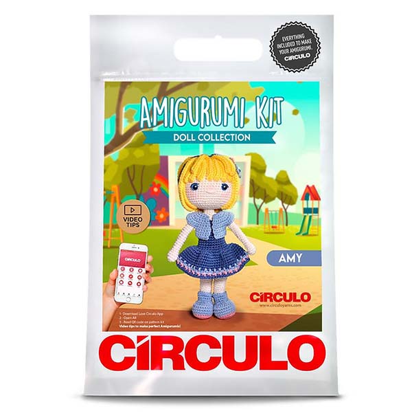 Circulo Amigurumi Kit - Amy - 7891113082914