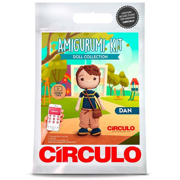 Circulo Amigurumi Kit - Dan - 7891113082921