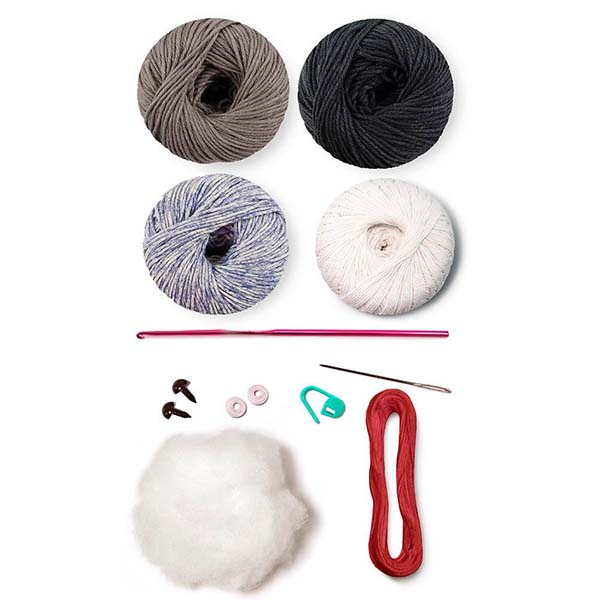 Circulo Amigurumi Kit - Sophia - Kit Contents