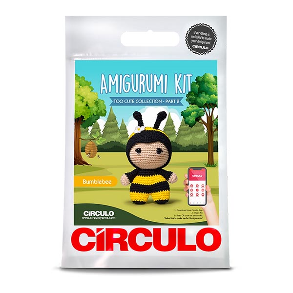Circulo Amigurumi Kit - Bumblebee - 789-1113110983