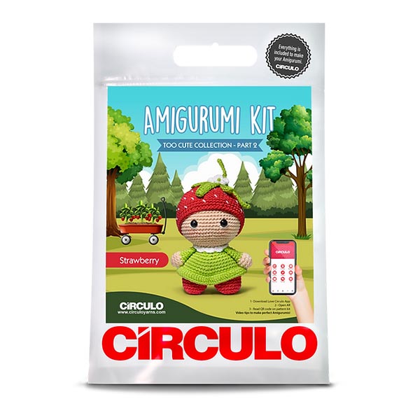 Circulo Amigurumi Kit - Strawberry - 7891113111003
