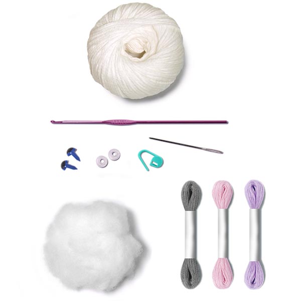 Circulo Amigurumi Kit - Bunny - Contents