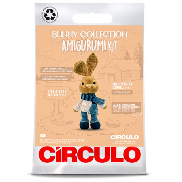 Circulo Amigurumi Kit - Bunny Charlie