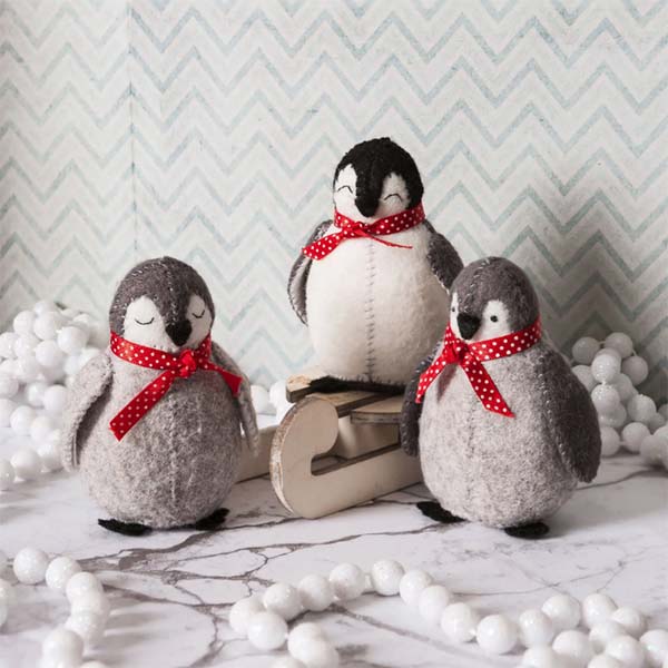 Baby Penguins Felt Craft Kit - 0757450336684