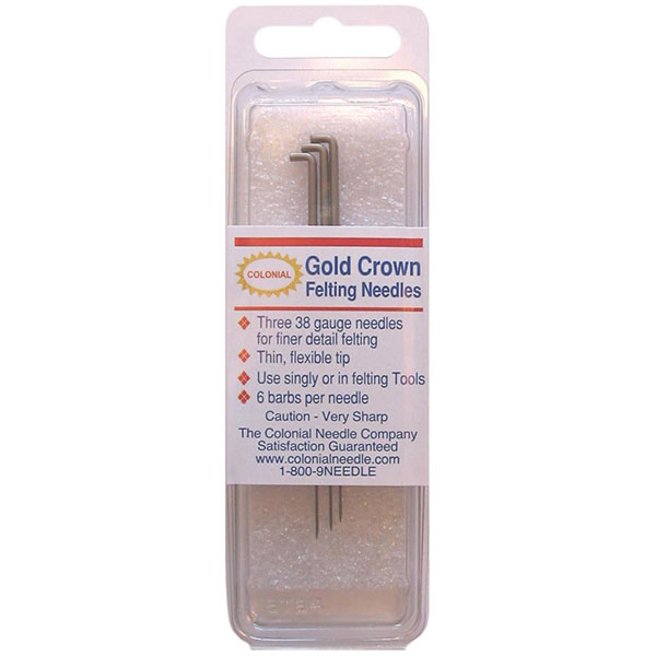 Gold Crown Felting Needles - 091955012729