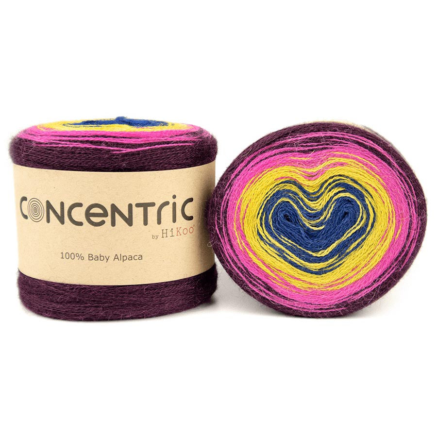 Hikoo Concentric Baby Alpaca Yarn