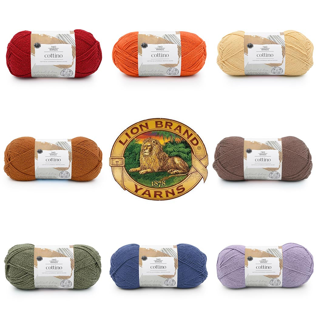 Lion Brand Cottino Yarn - Front Image