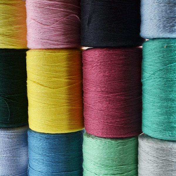 Cotton Slub Yarn Cones