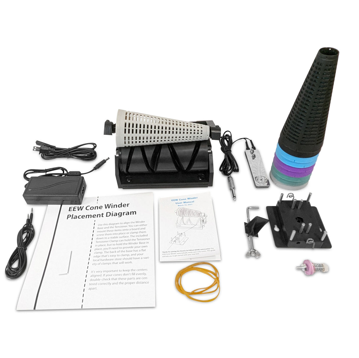 Electric Eel Cone Winder